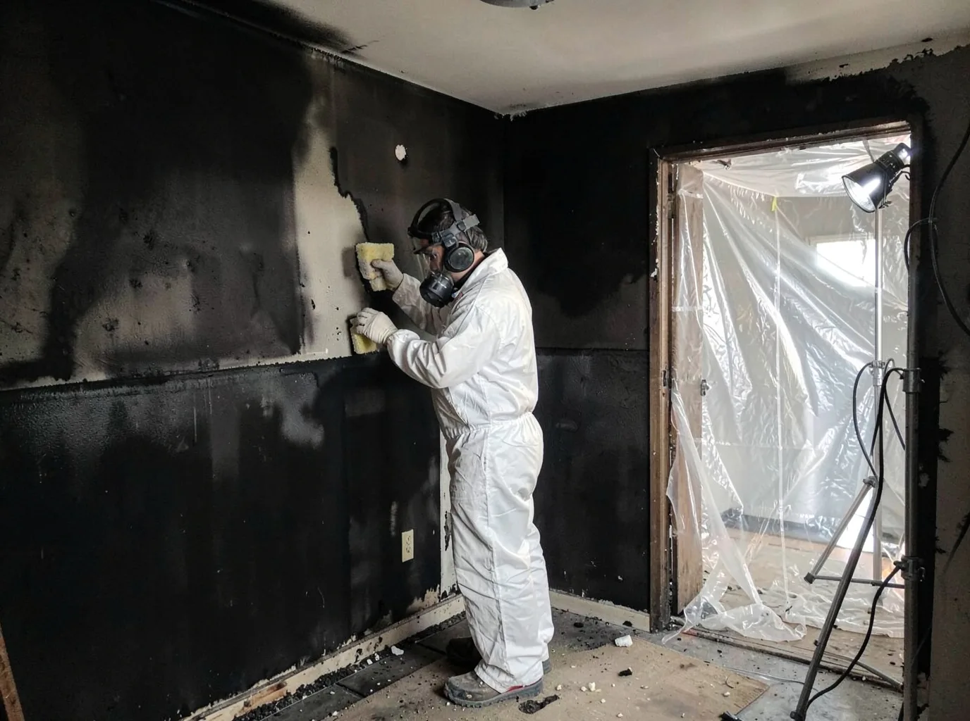 Fire Damage Restoration company in Cherry Creek, SD